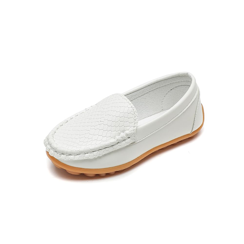Boys Girls Loafers Dress Shoes Oxford Moccasins Flats Boat Slip-On School Daily Walking Shoes(Toddler/Little Kids/Big Kids)