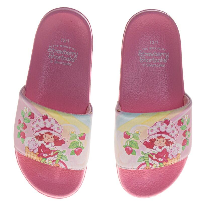 Josmo Spongebob Squarepants Slide Sandals (Little Kid)