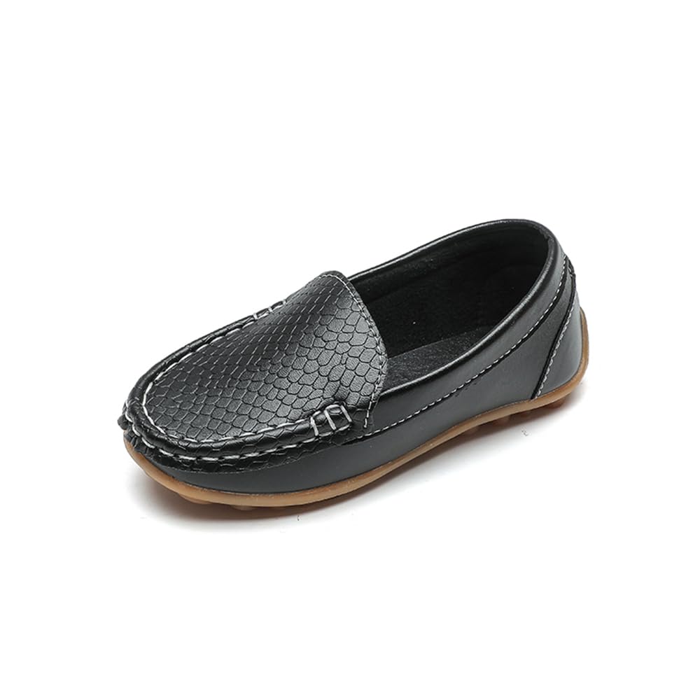 Boys Girls Loafers Dress Shoes Oxford Moccasins Flats Boat Slip-On School Daily Walking Shoes(Toddler/Little Kids/Big Kids)