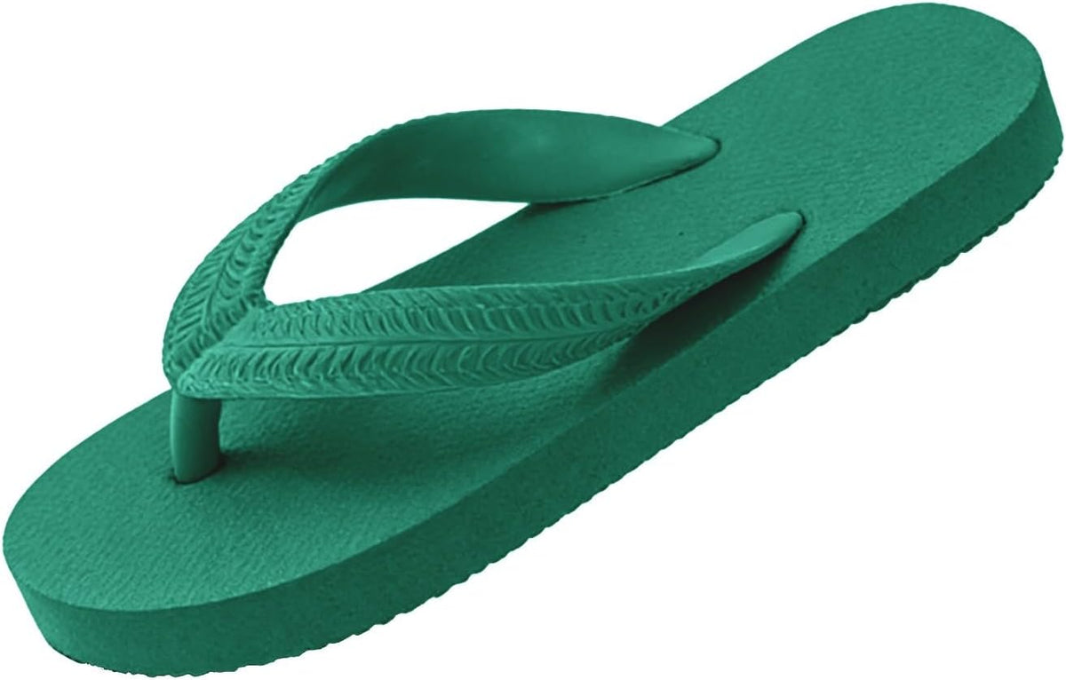 Kids Solid Flip Flops Toddler Summer Thong Sandals Little Boy House Slippers Non-Slip Lightweight Beach Pool Shoes