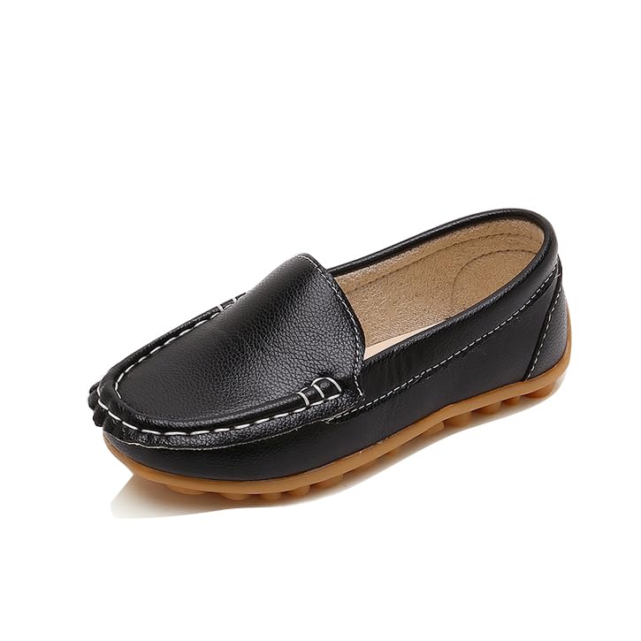 Boys Girls Loafers Dress Shoes Oxford Moccasins Flats Boat Slip-On School Daily Walking Shoes(Toddler/Little Kids/Big Kids)