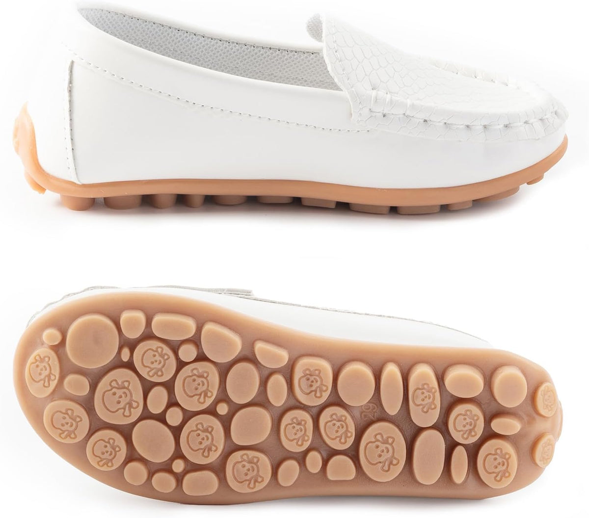 Boys Girls Loafers Dress Flats Slip-On Oxford Casual Moccasins School Walking Boat Shoes(Toddler/Little Kid/Big Kid)