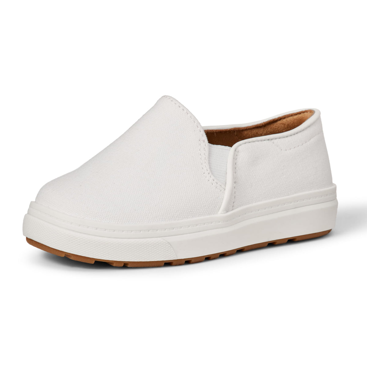 Amazon Essentials Unisex Kids and Toddlers' Canvas Slip-on Sneakers