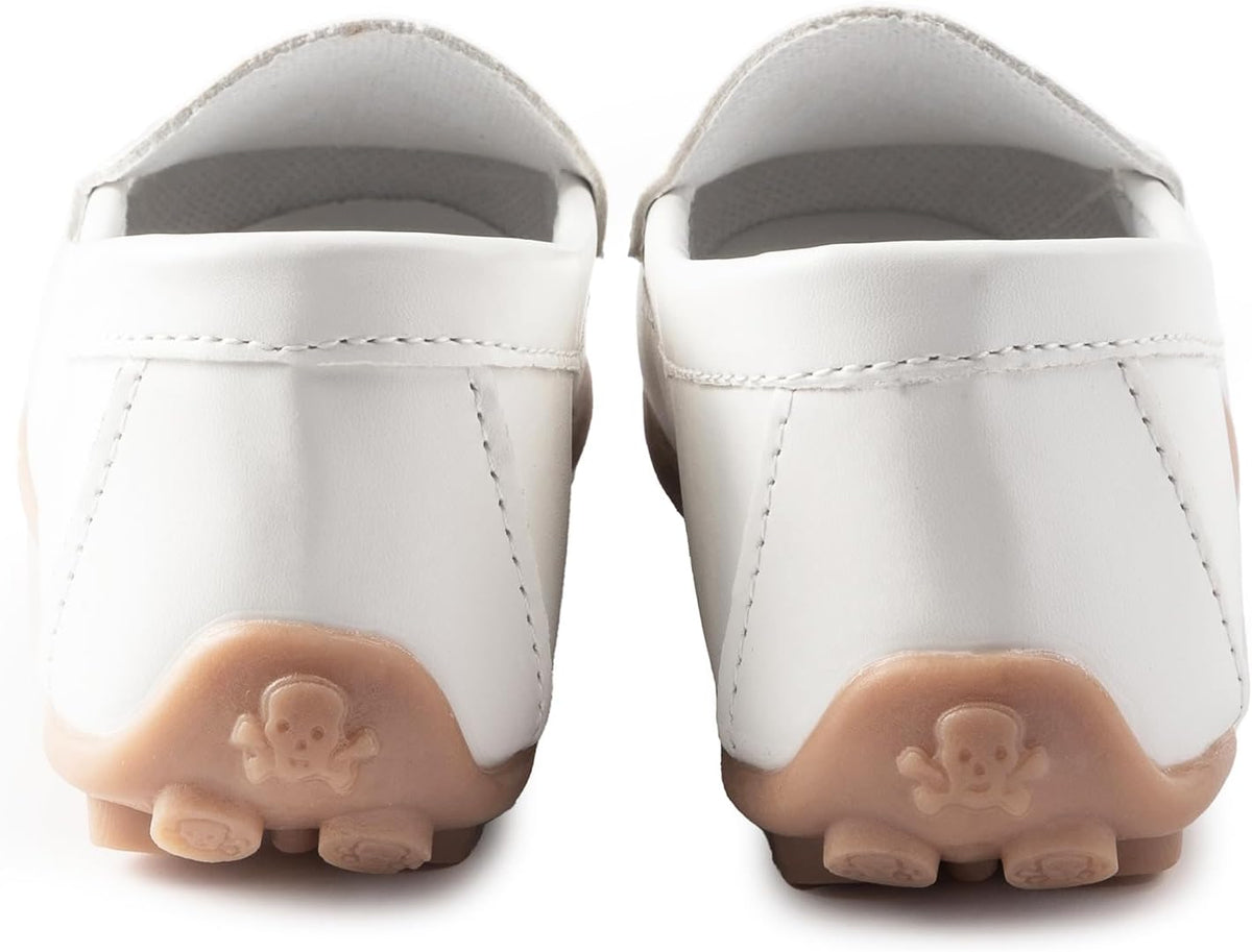 Boys Girls Loafers Dress Flats Slip-On Oxford Casual Moccasins School Walking Boat Shoes(Toddler/Little Kid/Big Kid)