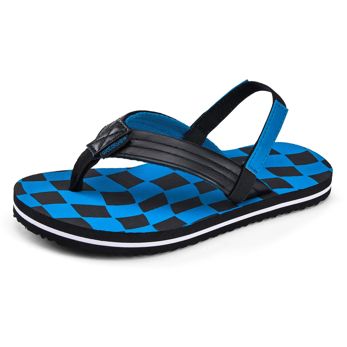 WateLves Toddler Flip Flops Girls Boys Sandals Shoes Kids Slip on Summer Sandals for Bath Shower Beach Pool (Toddler/Little Kid/Big Kid)