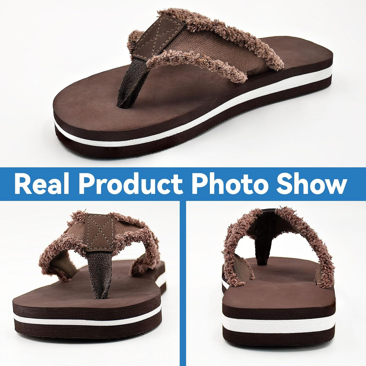 HYCLES Kids Flip Flops Boys Girls Sandals Water Shoes Boys Girls Unisex-Child Beach Shoes Flip Flops