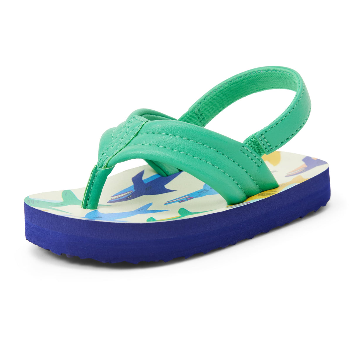 Amazon Essentials Unisex Toddlers' Flip Flop Sandals with Backstrap for Boys and Girls