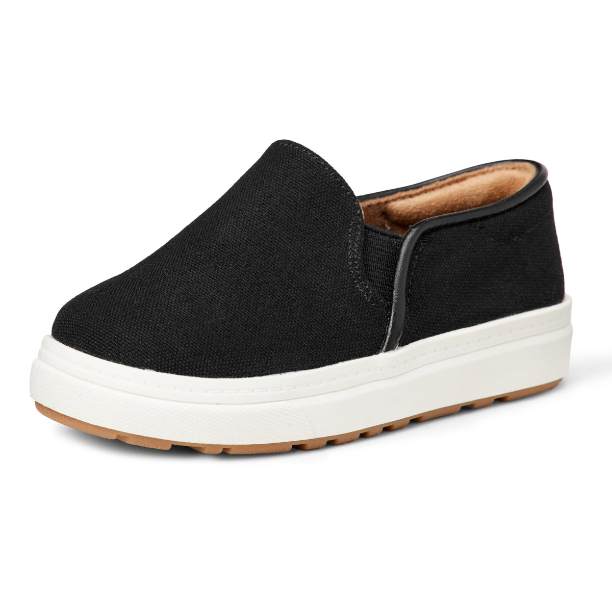 Amazon Essentials Unisex Kids and Toddlers' Canvas Slip-on Sneakers
