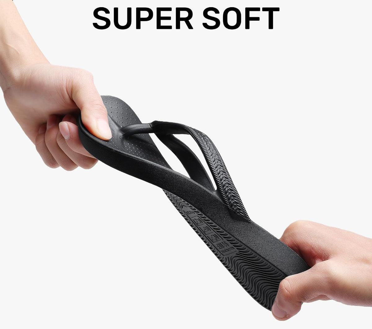 Meik Mangni Kids Flip Flops with Arch Support Comfortable Orthopedic Thong Sandals Non-Slip Waterproof Shower Shoes for Beach Pool Summer Indoor Outdoor