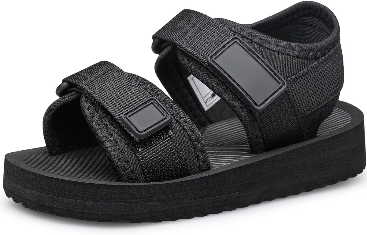 BNV Toddler Little Kid Sandals Boys Girls Adjustable Strap Open-Toe Summer Outdoor Unisex Child Sport Beach Sandals(Toddler/Little Kid/Big Kid)