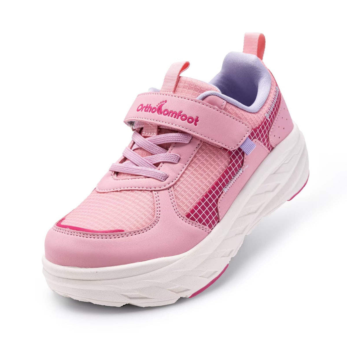 Boys Girls Kids Orthopedic Tennis Shoes: Wide Toe Box Comfortable Casual Arch Support Plantar Fasciitis Running Sneakers, Orthotic Athletic School Sport Walking Shoes for Foot and Pain Relief