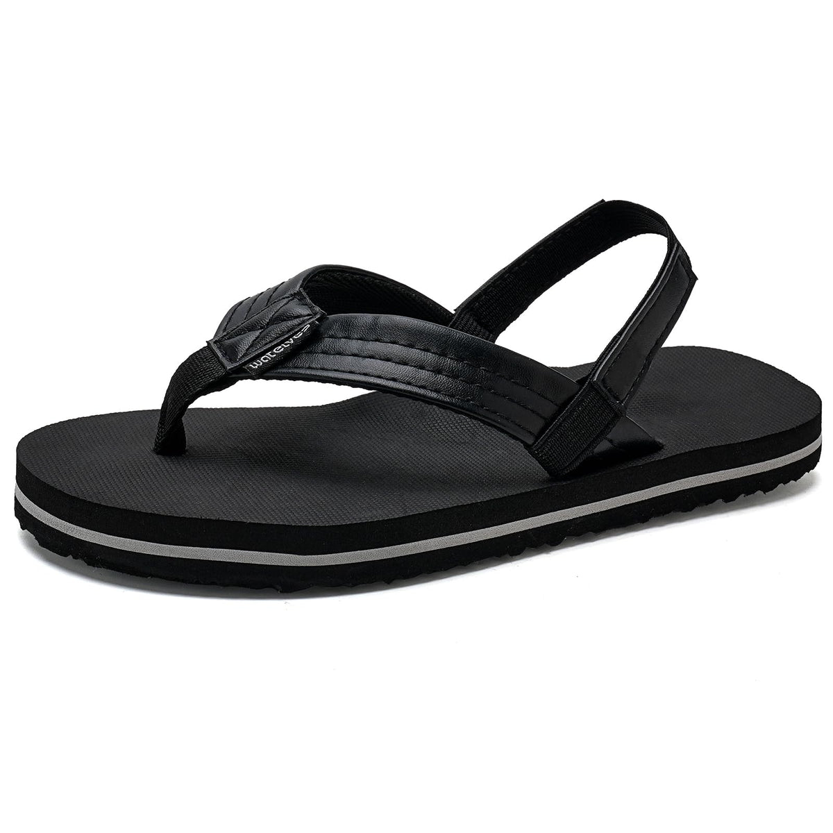 WateLves Toddler Flip Flops Girls Boys Sandals Shoes Kids Slip on Summer Sandals for Bath Shower Beach Pool (Toddler/Little Kid/Big Kid)