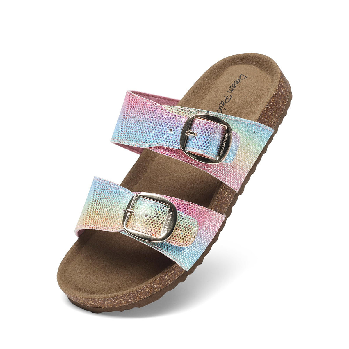 DREAM PAIRS Kids Adjustable Strap Non Slip Sandals