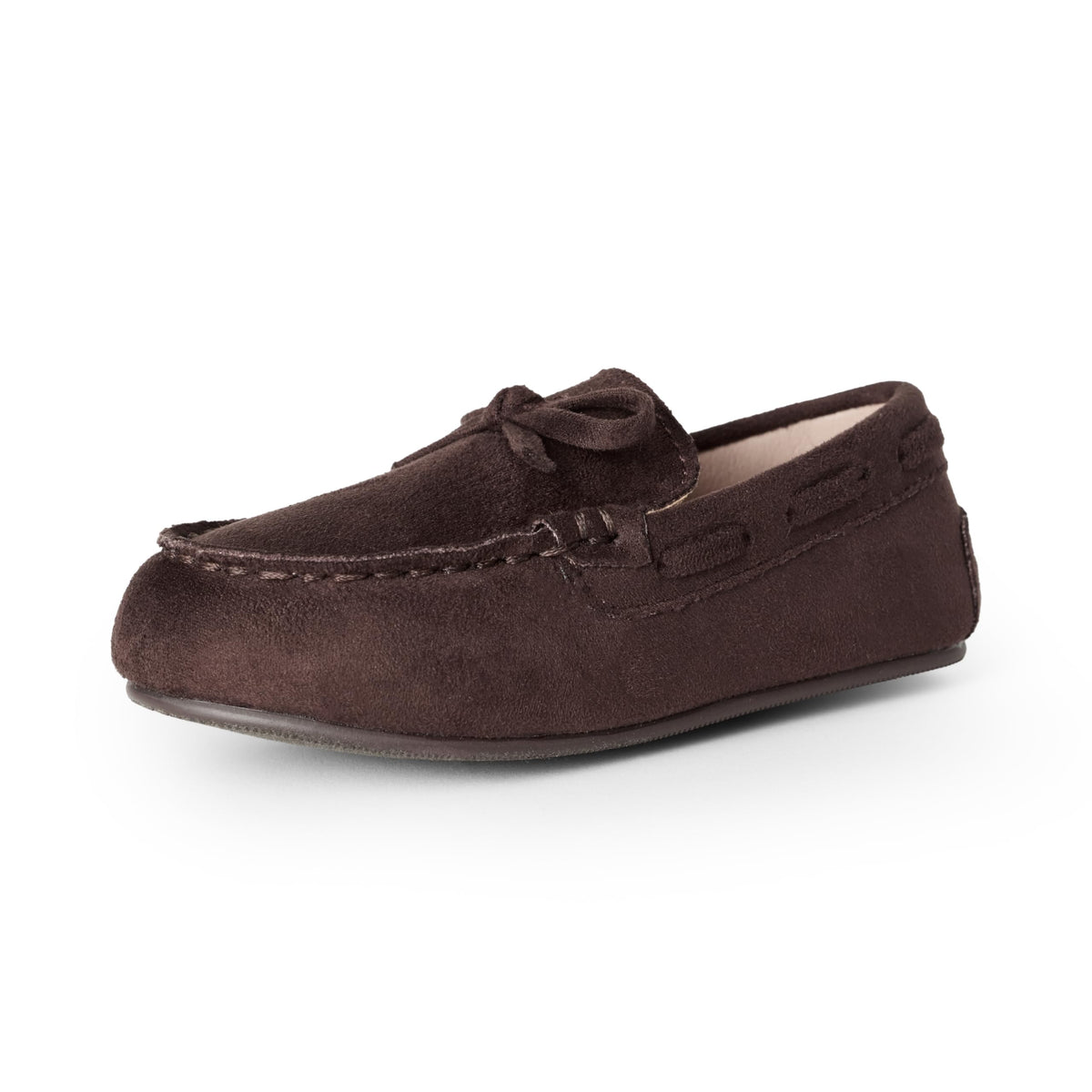 Amazon Essentials x Sofia Grainge Unisex Toddlers' Faux Suede Loafer Flat Shoes with Memory Foam, Flexible Slip-On Design