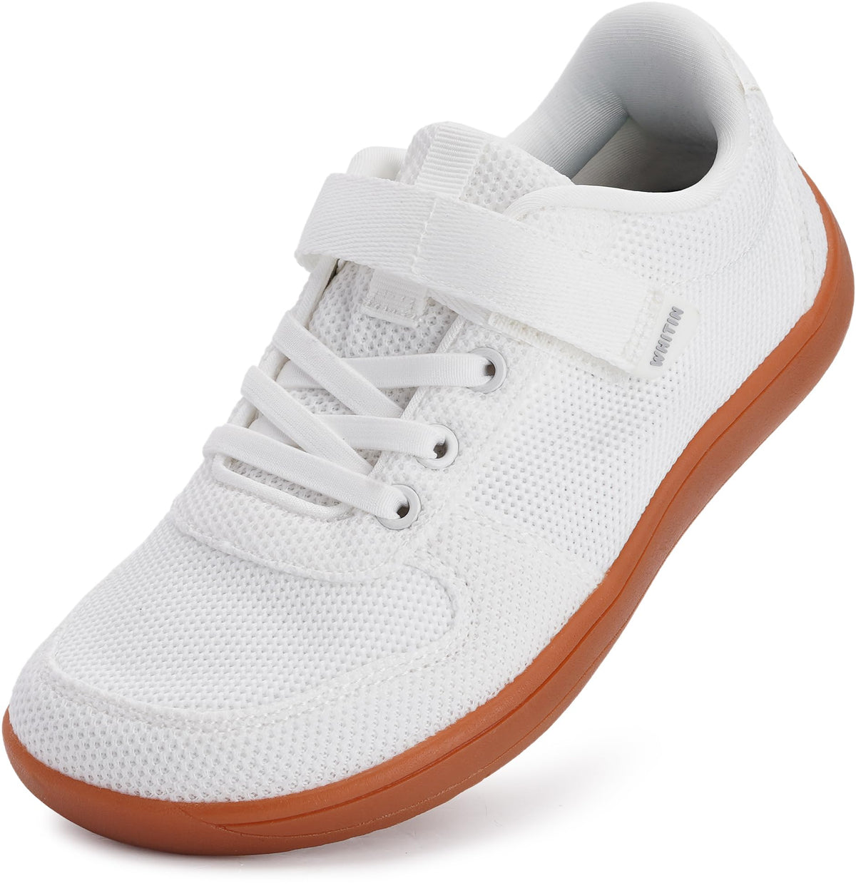 WHITIN Little/Big Kids Wide Toe Box Barefoot Shoes with Zero Drop W8K7