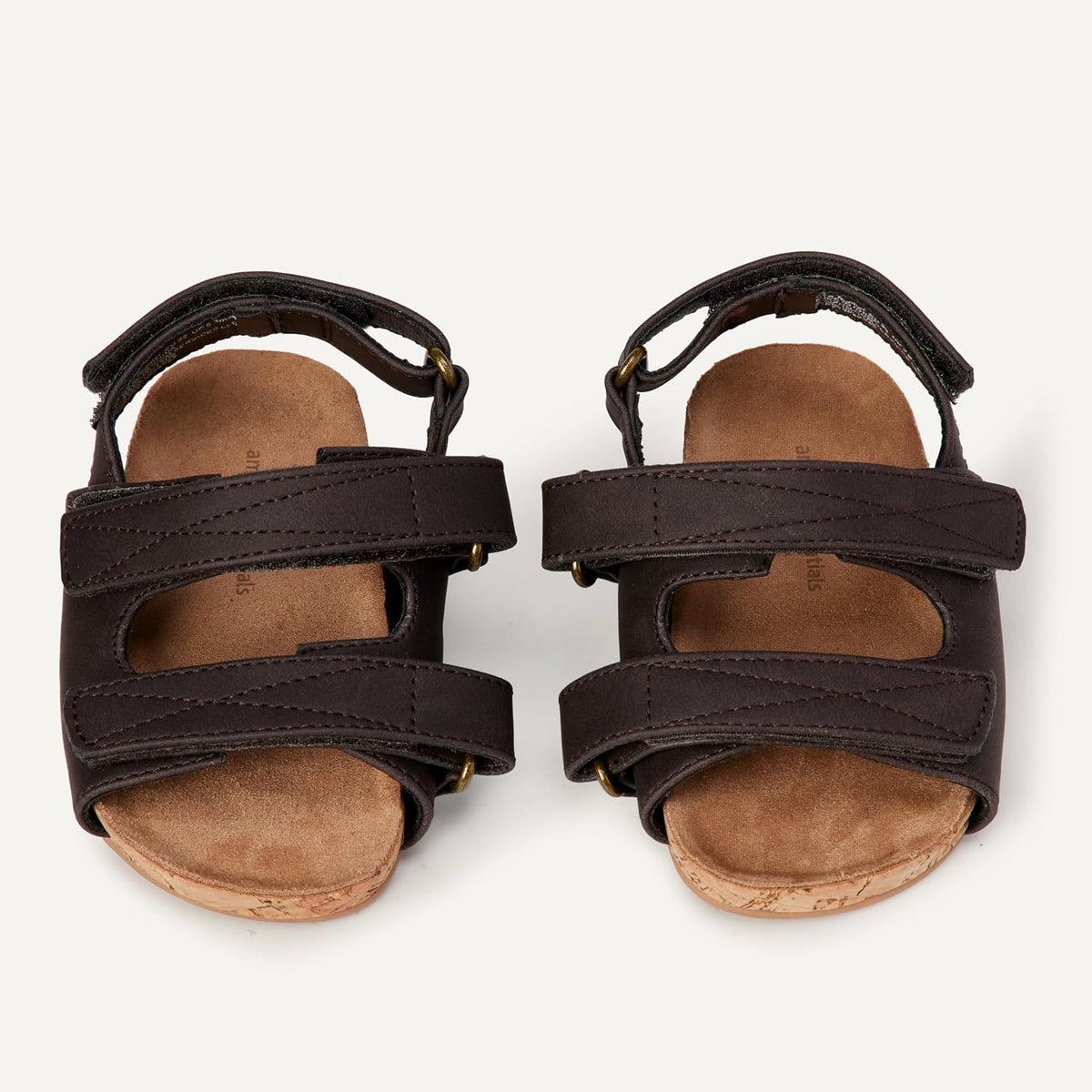Amazon Essentials Boys and Toddlers' Cork Sandals with Adjustable Straps