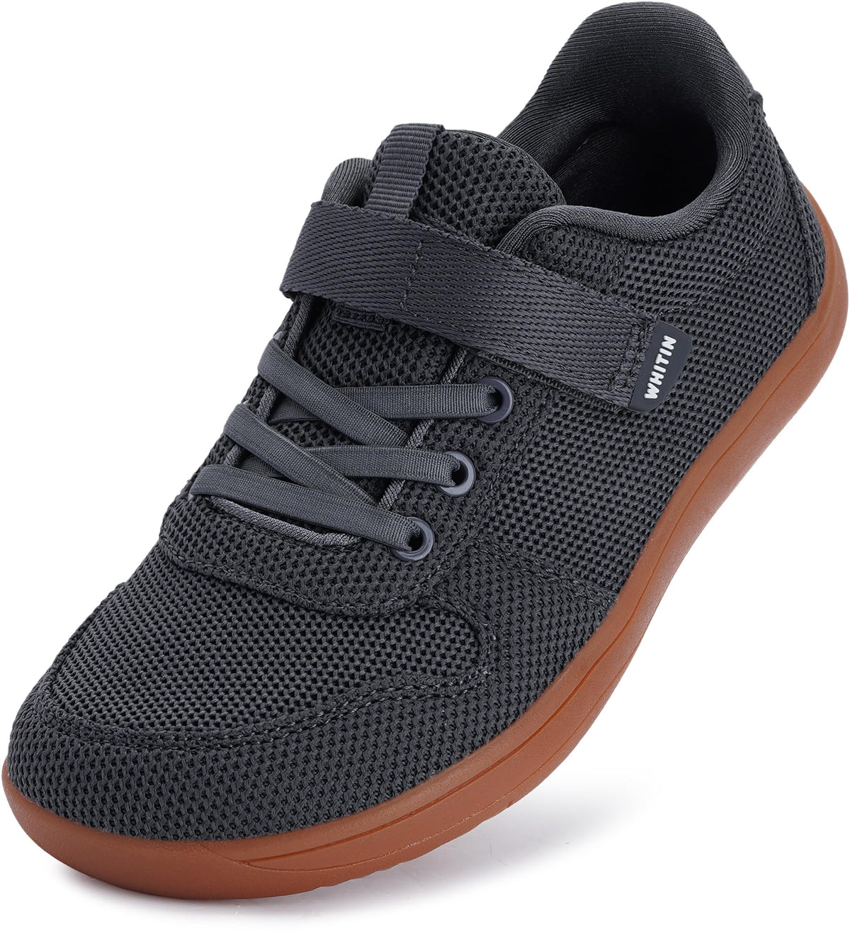 WHITIN Little/Big Kids Wide Toe Box Barefoot Shoes with Zero Drop W8K7