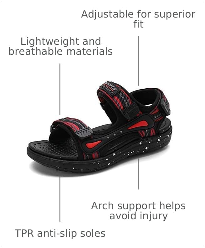 Kids Boys Summer Sports Sandals Hiking Beach Outdoor Open toe Sports Sandals for Kids