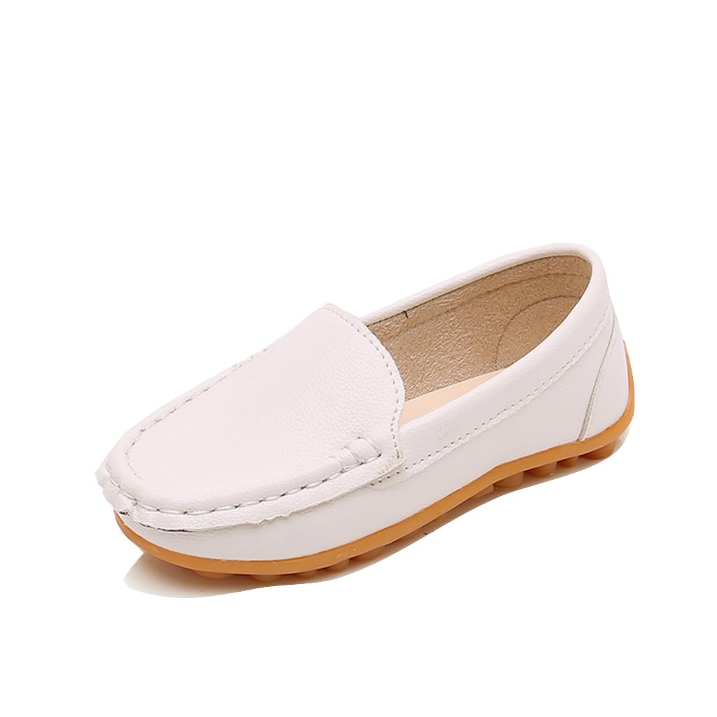Boys Girls Loafers Dress Shoes Oxford Moccasins Flats Boat Slip-On School Daily Walking Shoes(Toddler/Little Kids/Big Kids)