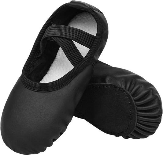 Stelle Ballet Shoes for Girls Boys Close-Fit PU Professional