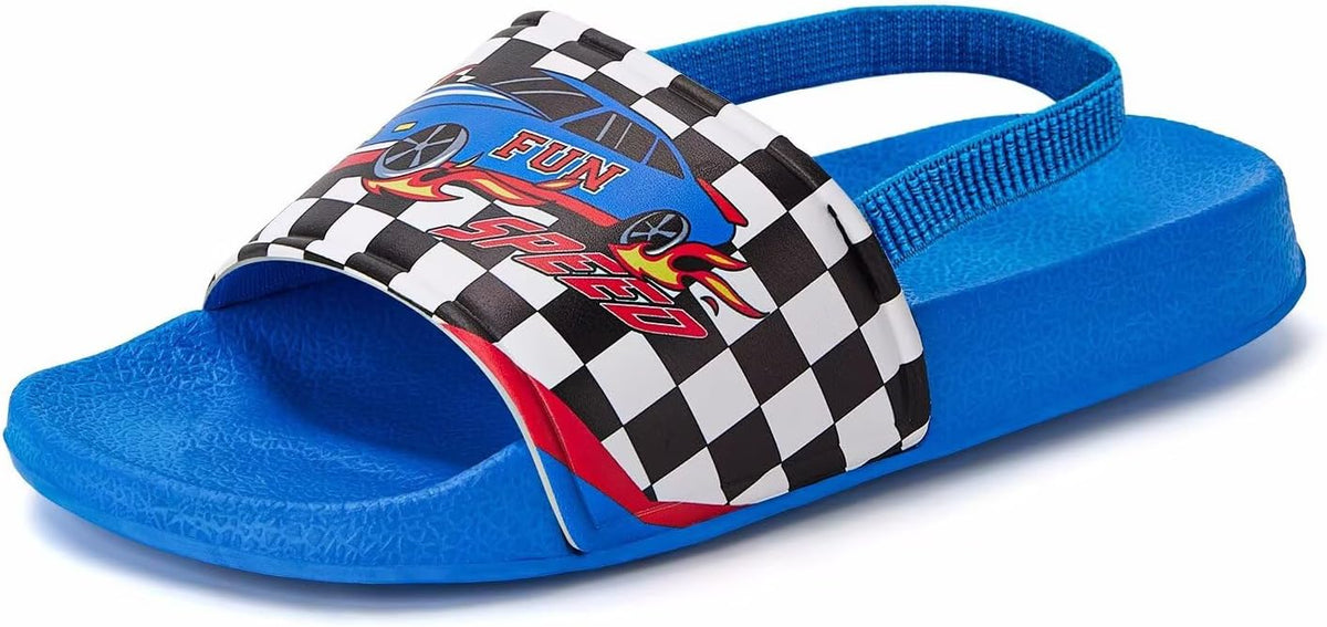 FUNCOO PLUS Kids Slide Toddler Boys Sandals for Beach