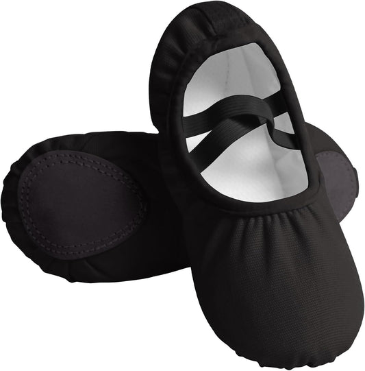 Canvas Ballet Shoes for Girls Ballet Flats for Toddler/Little Kid/Big Kid/Adult
