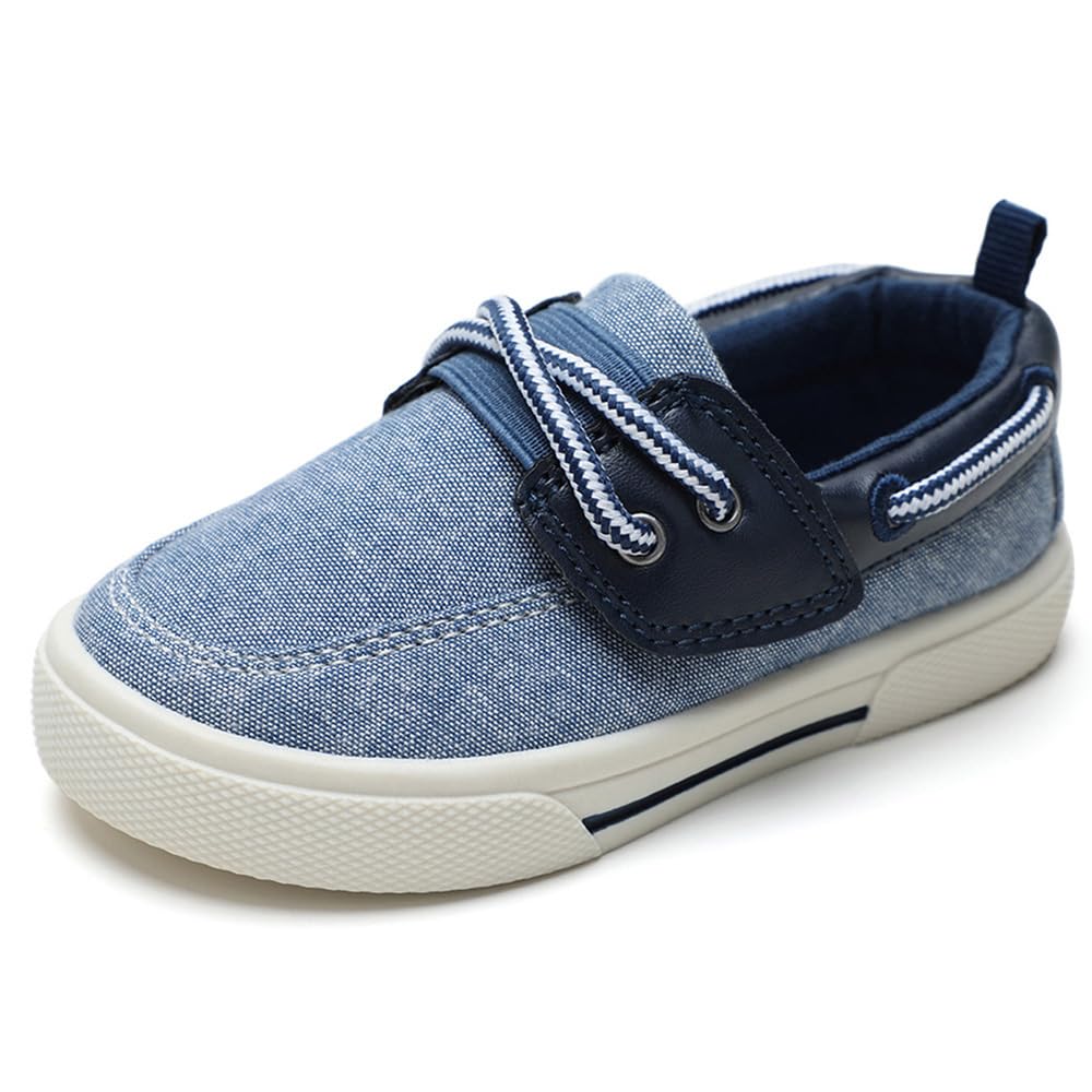 tombik Toddler Boys & Girls Boat Shoes Kids Canvas Sneakers (Toddler/Little Kid)