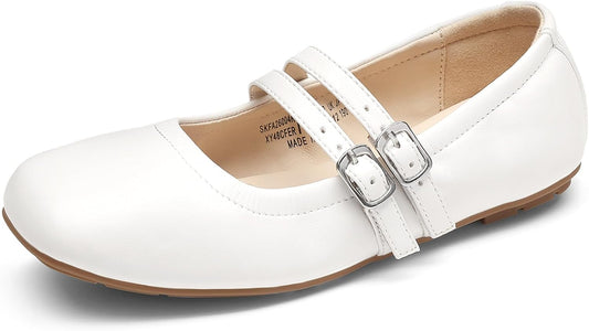 DREAM PAIRS Girls Ballet Flats Mary Jane Dress Shoes