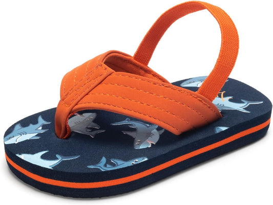 Luffymomo Toddler Little Kids Flip Flops Sandals