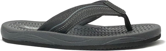 REDVOLUTION New Boys' Beach Sandal TRIBAL Tattoo | Geometric Bali Flip-Flop Sandals