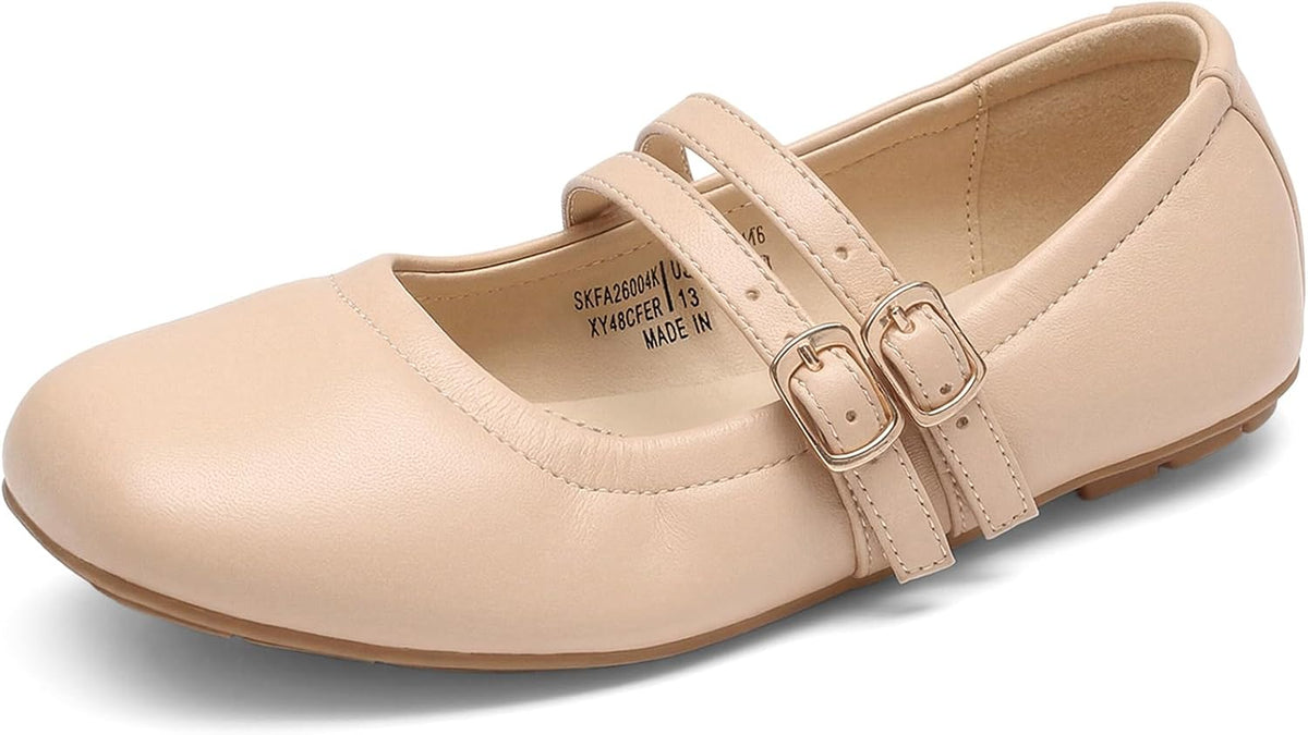 DREAM PAIRS Girls Ballet Flats Mary Jane Dress Shoes
