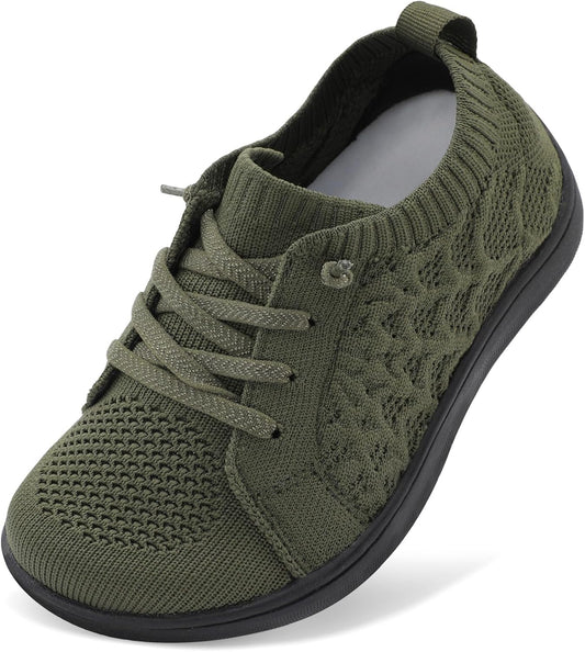 JOINFREE Toddler Shoes Girls Boys Wide Barefoot Shoes Minimalist Walking Sneakers Zero Drop Slip on Tennis Shoe Breathable Naturally Flexible