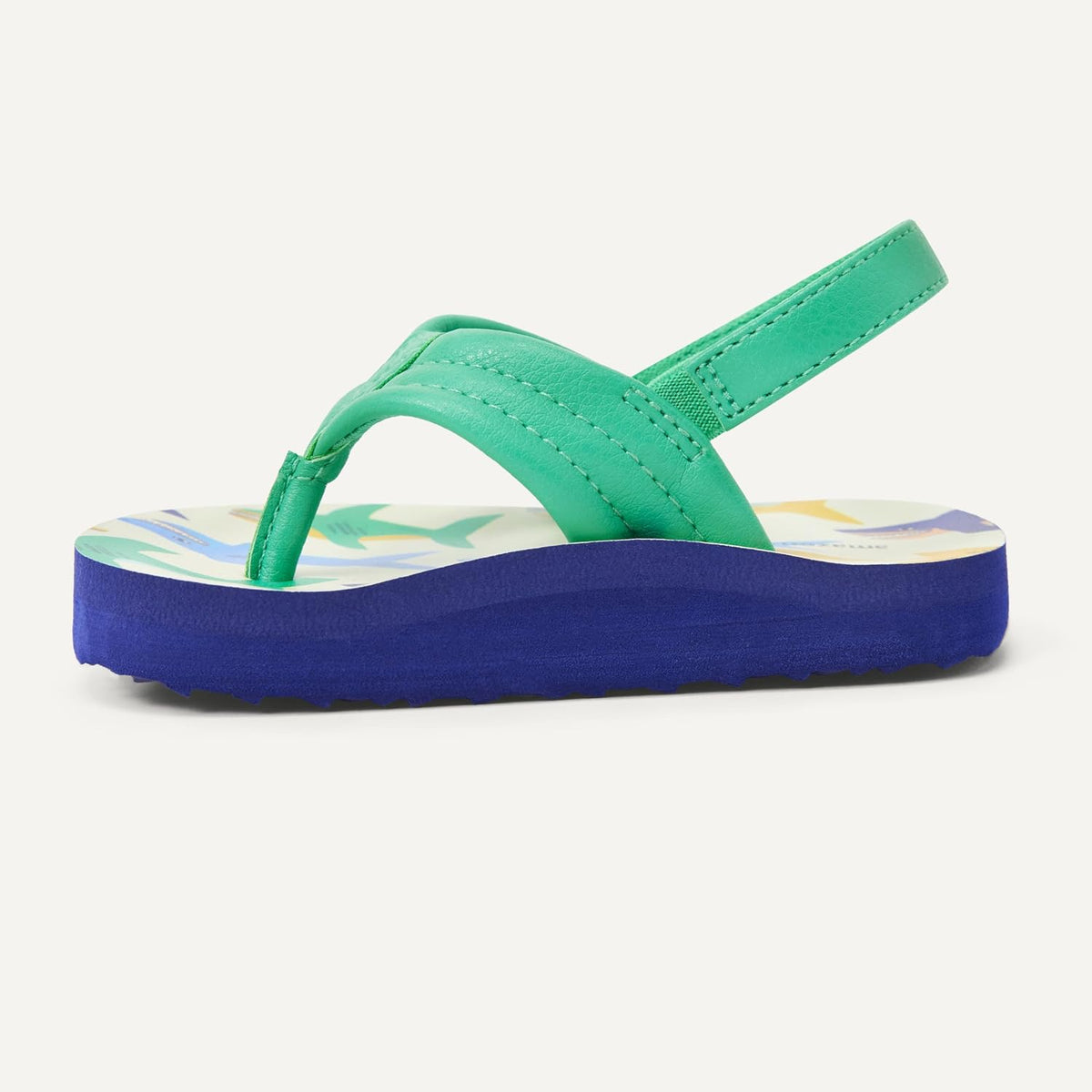 Amazon Essentials Unisex Toddlers' Flip Flop Sandals with Backstrap for Boys and Girls