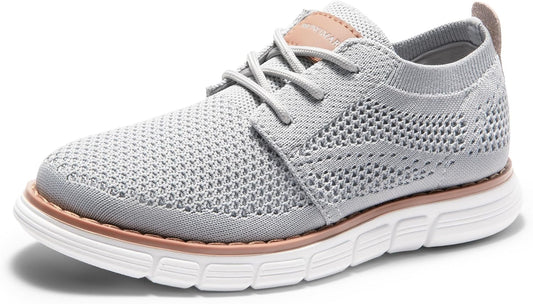 Bruno Marc Boy's Mesh Dress Sneakers Oxfords