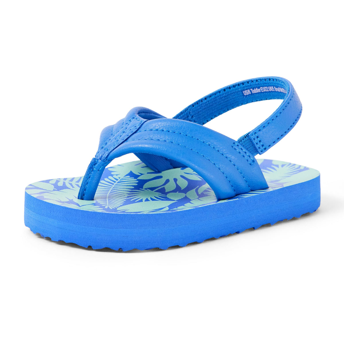 Amazon Essentials Unisex Toddlers' Flip Flop Sandals with Backstrap for Boys and Girls