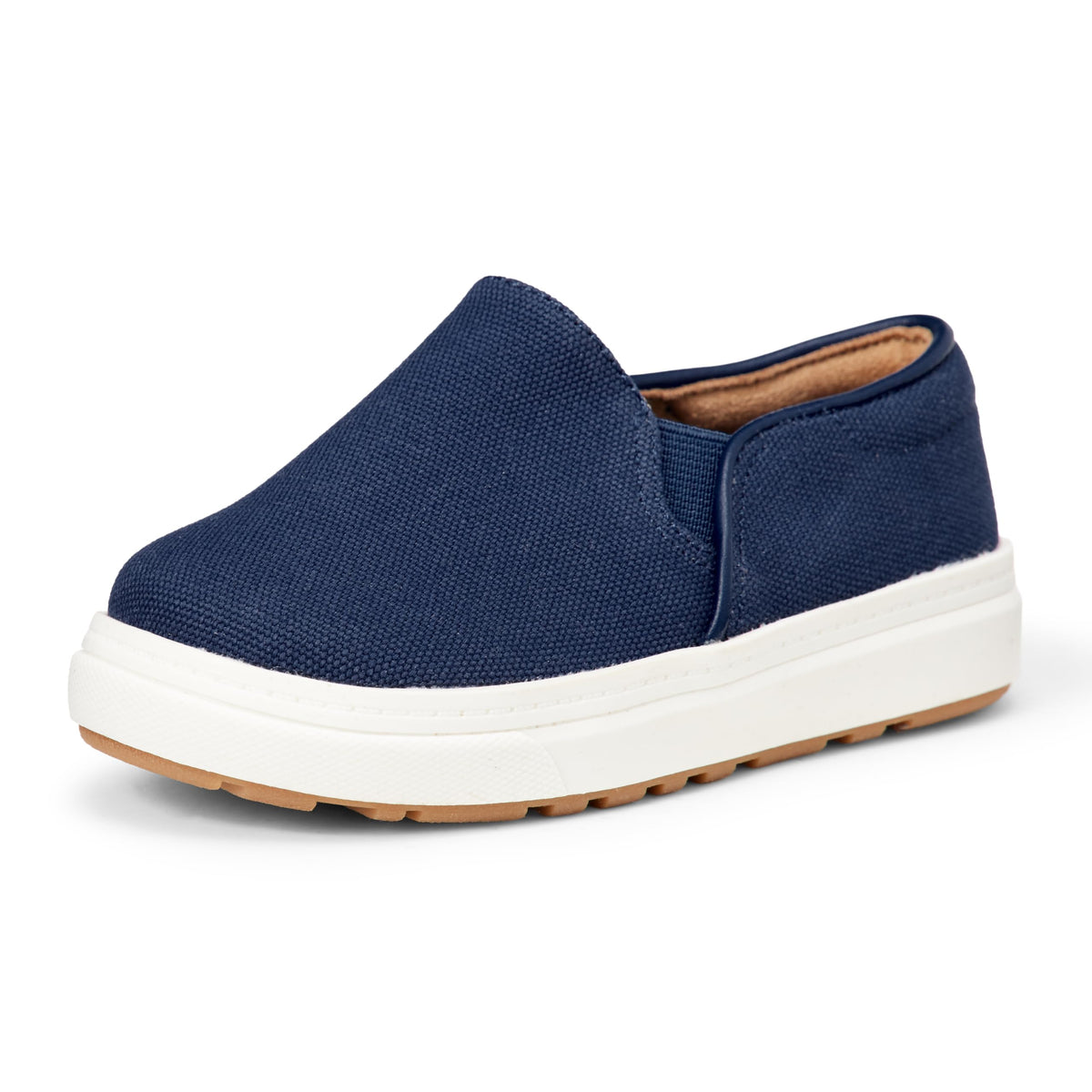 Amazon Essentials Unisex Kids and Toddlers' Canvas Slip-on Sneakers