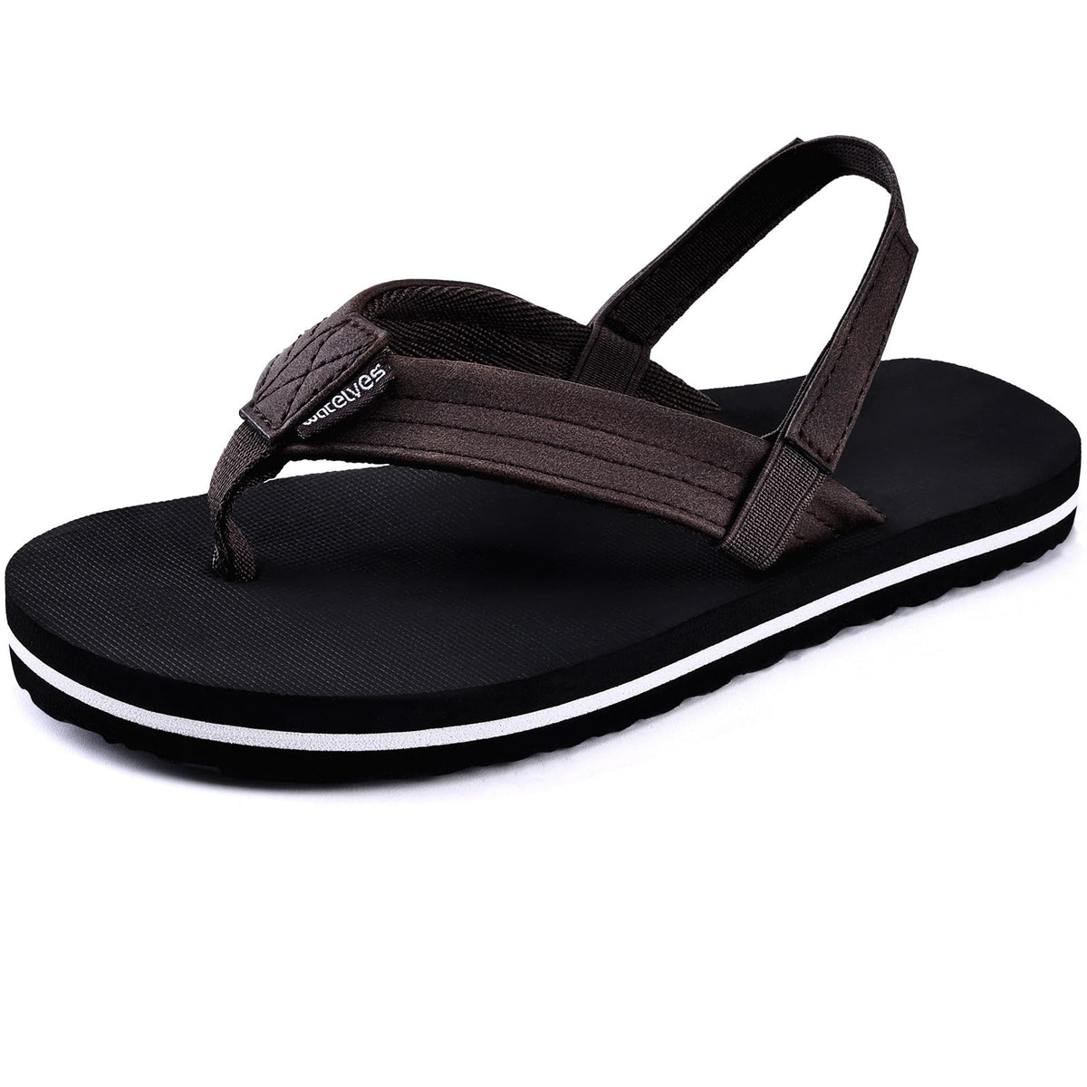 WateLves Toddler Flip Flops Girls Boys Sandals Shoes Kids Slip on Summer Sandals for Bath Shower Beach Pool (Toddler/Little Kid/Big Kid)