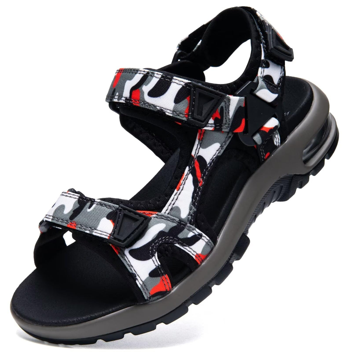 visionreast Boys Sandals Camouflage Print Kids Fashion Sport Sandals Outdoor Sandal Athletic Casual Sandals Beach Shoes