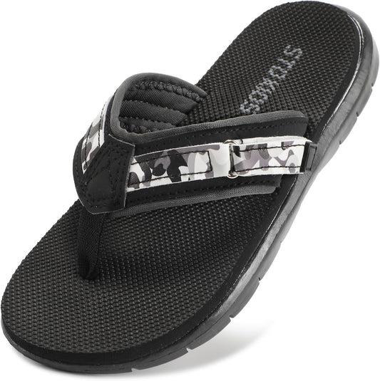 Kids Flip Flops Boys Sandals Girls Summer Beach Bathroom Outdoor & Intdoor