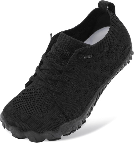 JOINFREE Kids Barefoot Shoes Boys Girls Wide Slip On Shoes Big Kids Breathable Hiking Sneakers Zero Drop Toddler Lightweight Walking Tennis Sneakers Indoor Outdoor