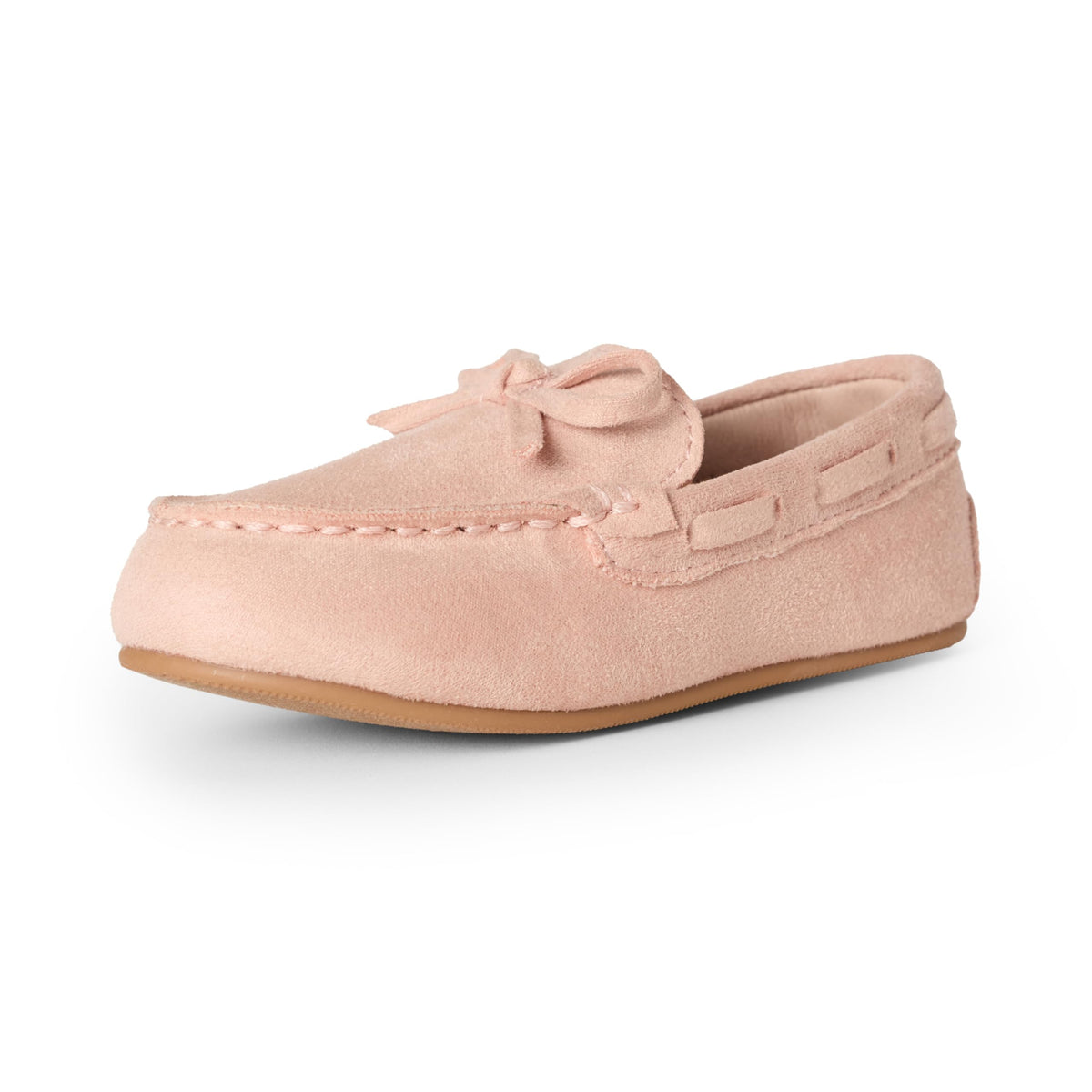 Amazon Essentials x Sofia Grainge Unisex Toddlers' Faux Suede Loafer Flat Shoes with Memory Foam, Flexible Slip-On Design