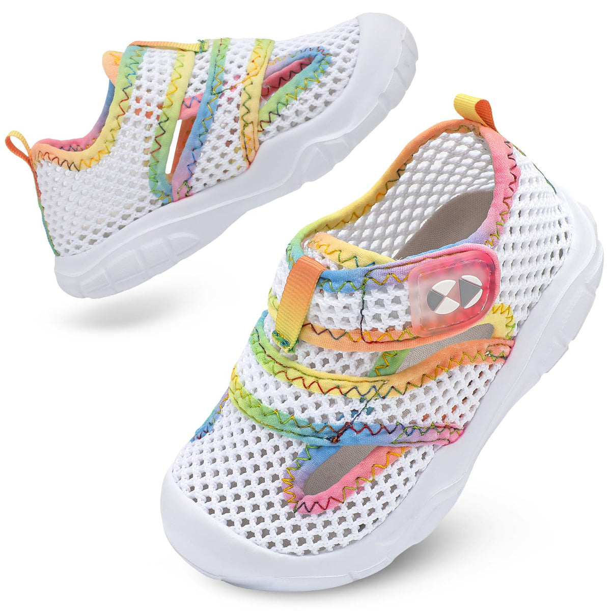 Centipede Demon Toddler Sandals for Boys Girls Kids Water Sandals Outdoor Breathable Aqua Shoes Summer Barefoot Shoes Lightweight Qucik Dry for Swim Pool Beach