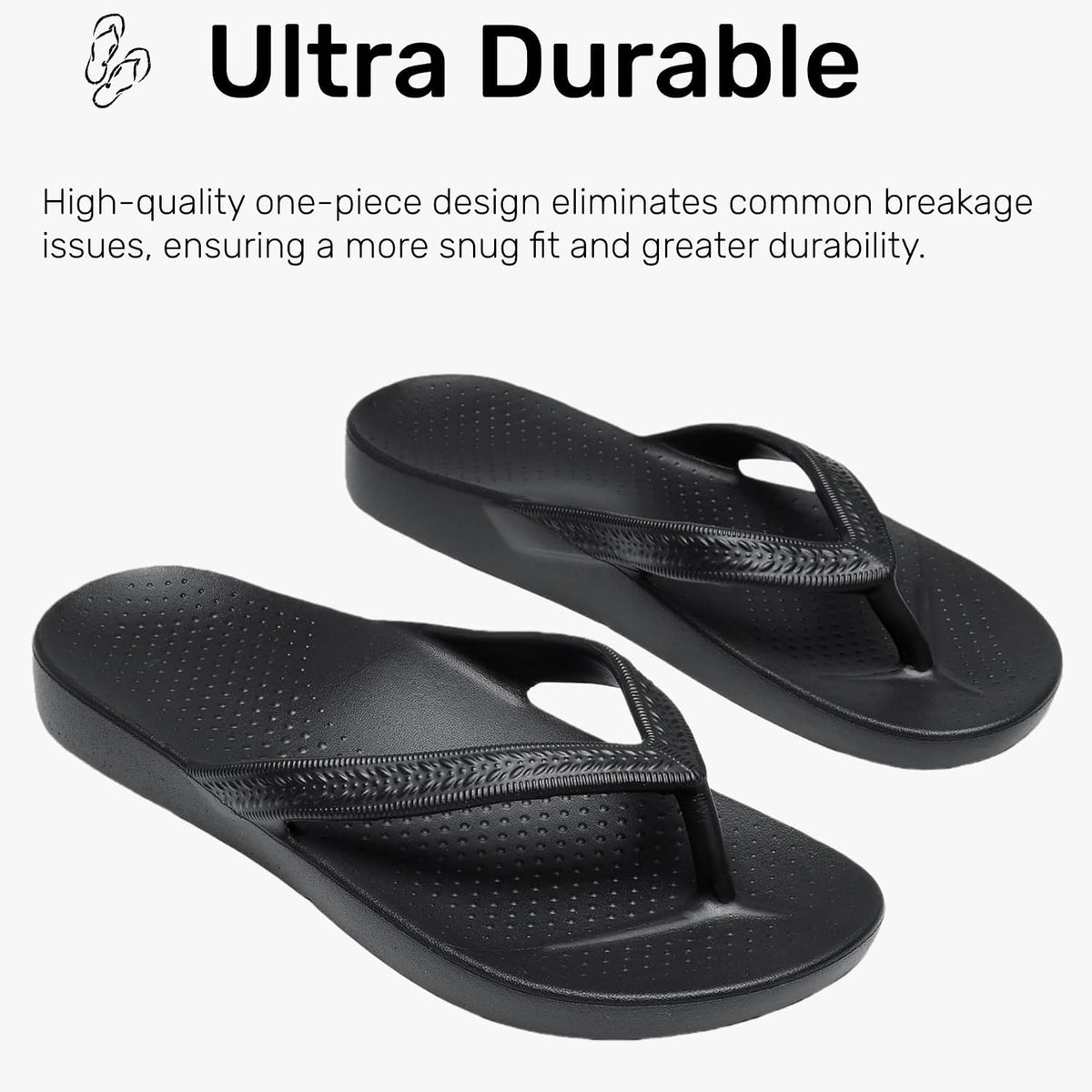 Meik Mangni Kids Flip Flops with Arch Support Comfortable Orthopedic Thong Sandals Non-Slip Waterproof Shower Shoes for Beach Pool Summer Indoor Outdoor