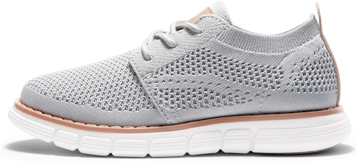Bruno Marc Boy's Mesh Dress Sneakers Oxfords