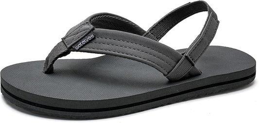 WateLves Toddler Flip Flops Girls Boys Sandals Shoes Kids Slip on Summer Sandals for Bath Shower Beach Pool (Toddler/Little Kid/Big Kid)