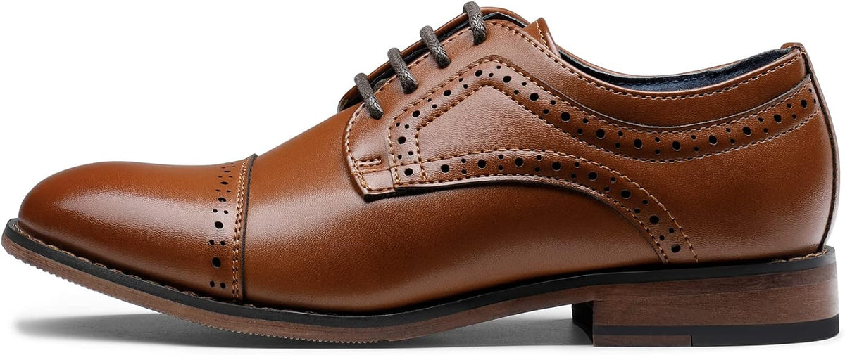 Bruno Marc Boy's Classic Oxfords Dress Shoes