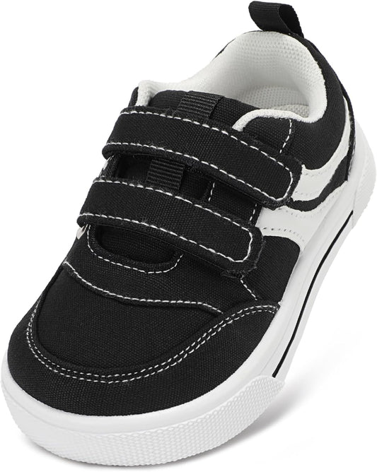 STQ KIDS Toddler Wide Toe Box Sneakers Classic Boys Girls Shoes