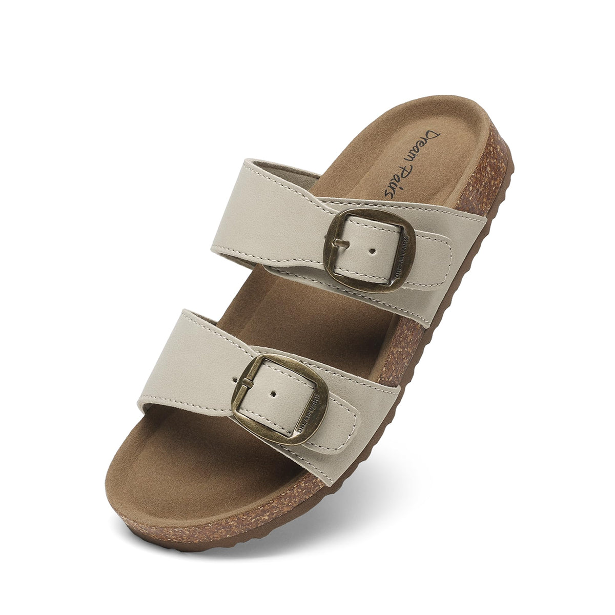DREAM PAIRS Kids Adjustable Strap Non Slip Sandals