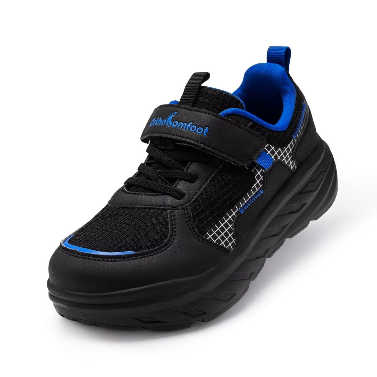 Boys Girls Kids Orthopedic Tennis Shoes: Wide Toe Box Comfortable Casual Arch Support Plantar Fasciitis Running Sneakers, Orthotic Athletic School Sport Walking Shoes for Foot and Pain Relief