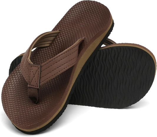 INMINPIN Kids Boys Girls Flip Flops Comfort Quick-Dry Beach Pool Aqua Thong Sandals(Little Kid/Big Kid)